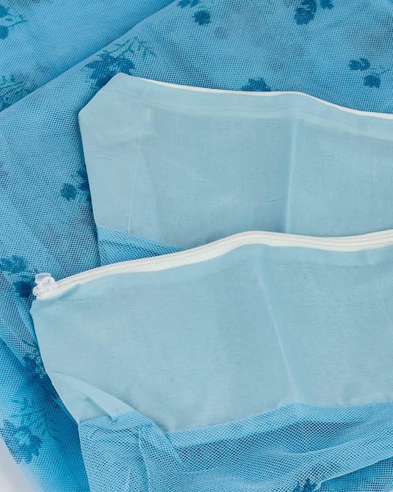 Everbaby Mosquito net for Jhula/Thotil/Cradle - Blue