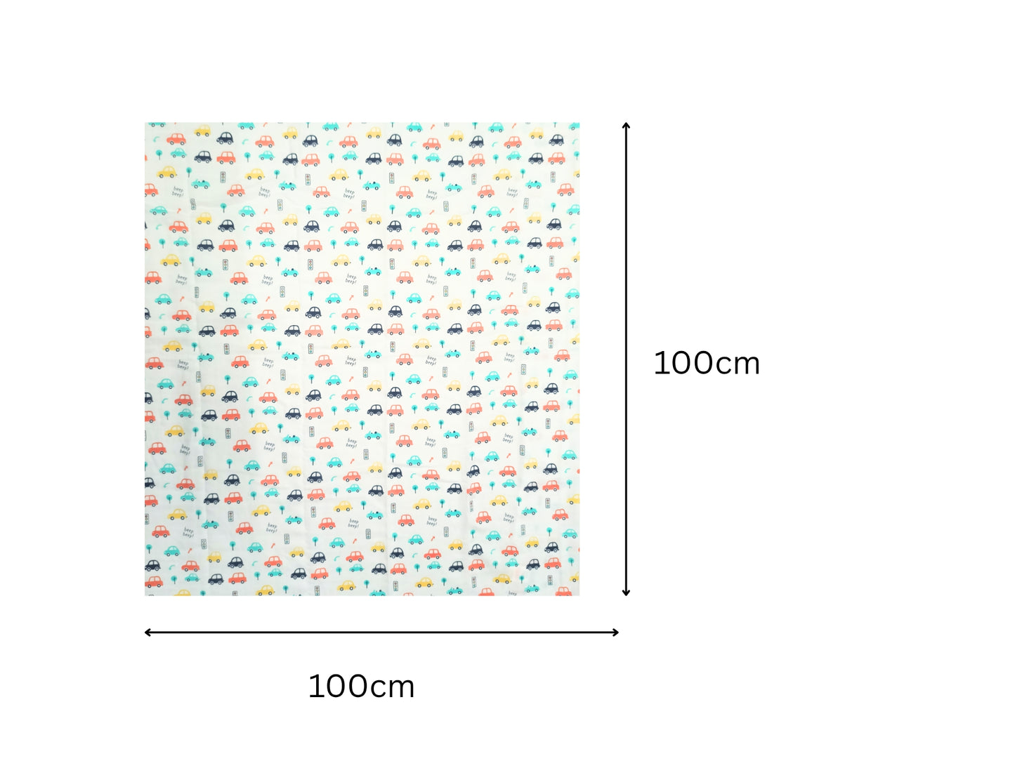 Muslin Swaddle Blanket - set of 3