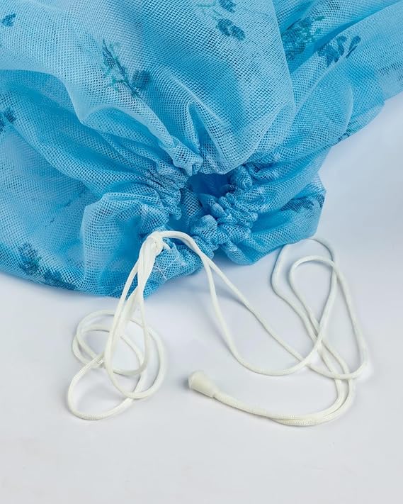 Everbaby Mosquito net for Jhula/Thotil/Cradle - Blue